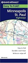 Rand McNally Easyfinder Minneapolis, St. Paul & Vicinity, Minnesota: Major Roads & Highways