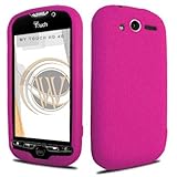 HTC myTouch 4G Gel Skin Case - Hot Pink