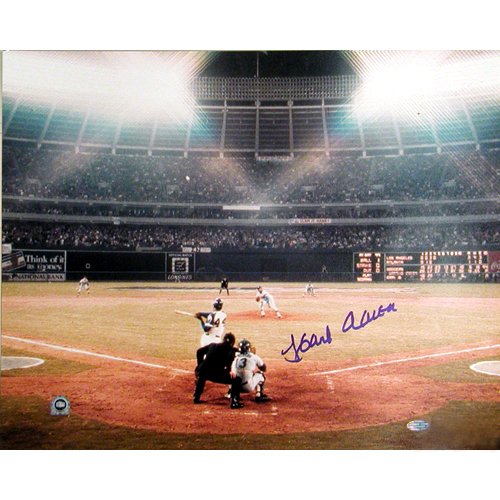 Steiner Sports MLB Atlanta Braves Hank Aaron Color Signed Photograph
