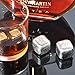 ACE Whiskey Stones - Rock Your Party With Stylish Reusable Stainless Steel Ice Cubes! Comes In Classy EVA Gift Box. B01M9F7CYM For Tongs Option