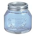 Leifheit Canning Supplies 3-1/4 Cup Glass Preserving Jars, Set of 6