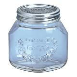 Leifheit Canning Supplies 3-1 4 Cup Glass Preserving Jars, Set of 6 by Leifheit International USA