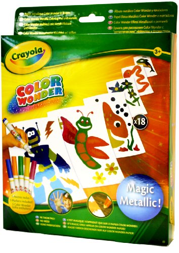 Imagen 2 de Crayola 55525 - Papel Efecto Metálico Color Wonder