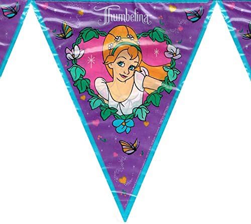 Thumbelina Vintage 1994 Flag Banner (12ft)