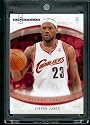 2007-08 Fleer Hot Prospects # 5 LeBron James Cleveland Cavaliers Basketball Card