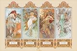 MUCHA/ミュシャ（4 Seasons/四季）《PPS-078》アートポスター☆インテリアグッズ（POSTER）通販☆