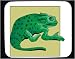 Mouse Pad with green, reptile, lizard, chameleon, camouflage