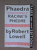 Phaedra : [a verse translation of] Racine's 'Phèdre'