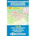Hochfeiler, Pfunderer Berge: Wanderkarte Tabacco 037. 1:25000