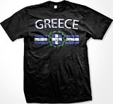 Greece National Emblem T-Shirt, Hellas, Hellenic Pride Mens T-shirt