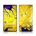Yellow Chaotic Land Design Skin Decal Sticker for the Zune HD