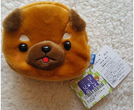 Mameshiba San Kyodai Dog Face Pouch Mamesaburo