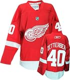 Henrik Zetterberg Detroit Red Wings NHL Youth Red Replica Jersey