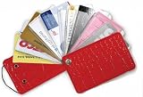 Fashion Fan-Out Business/Credit Card Wheel Wallet Holder