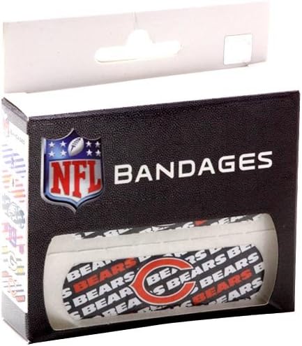 NFL Chicago Bears Bandages-Pack of 3