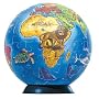 Ravensburger - Junior Puzzleball World Map 96 Piece