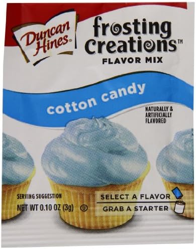 Frosting Creations Flavor Mix, Cotton Candy, 0.106 Ounce (Pack of 12)