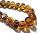 Honey Amber Classic Cubical Large Necklace