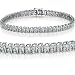 1/2ct Diamond Tennis Bracelet crafted in Sterling Silver 7 1/2inch