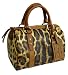 Dolce & Gabbana Leopard Print Coated Canvas Chestnut Leather Duffel BB2209-A9070-8B945