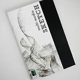 Black Sketch Book Multimedia 5.5X8.5