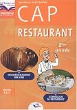 CAP restaurant 2e année : Technologie de restauration, commercialisation des vins
