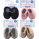 Fleece Zipper Closure Booties
