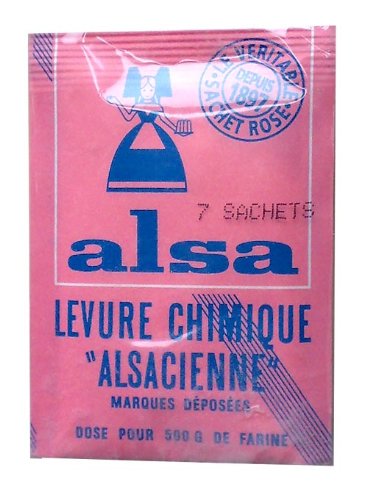 Alsa Natural Baking Yeast Levure Naturael'e 125g