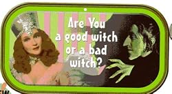 Oz Which Witch Magnetic Mini Tin Sign