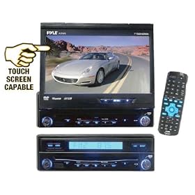 Pyle RBPLTS72 7'' Motorized Touch Screen TFT/LCD Monitor with DVD/CD/MP3 Player/AM/FM/SD-USB