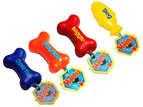 The Happys Happy Treat Bundle 4 Pack: Chase Tail, Pounce, Wiggle, Beg