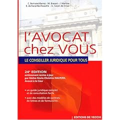 L'avocat chez vous : Le conseiller juridique pour tous