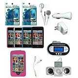 14 items Full Accessory Bundle Kit for Apple iPod Touch 3G 3rd Generation