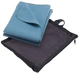 Aquis Adventure Microfiber Towel, Seafoam, Medium (15 x 29-Inches)