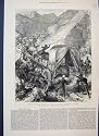 1879 ZULU WAR NAVAL POLICE MAJOR DARTNELL OLD PRINT