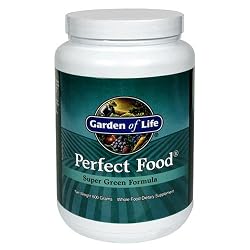 Garden of Life Perfect Food Super Green Formula, 600- Grams (60-Servings)