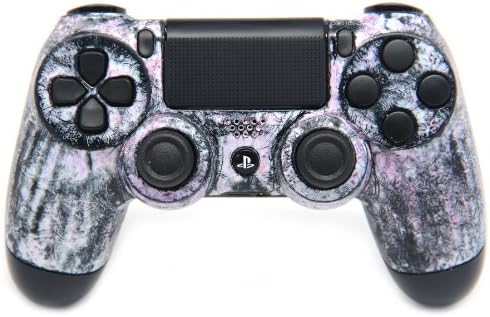 "Grunge" Ps4 Rapid Fire Custom Modded Controller 35 Mods COD BO2, BO3, Advanced Warfare, Destiny, Ghosts Quick Scope Auto Run Sniper Breath and More