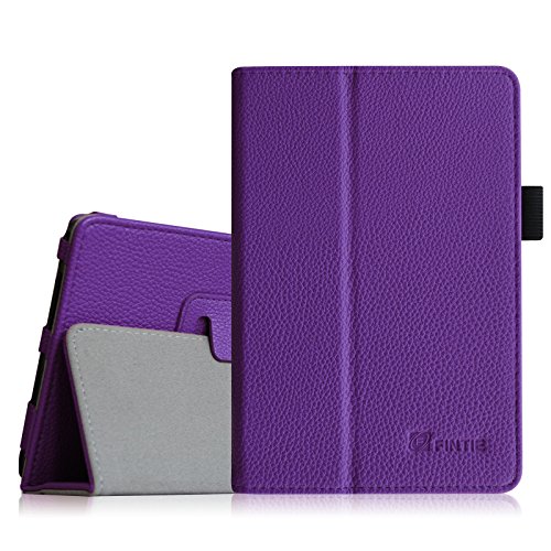 Fintie Premium PU Leather Case Cover for 7 Inch Tablet inclu. Dragon Touch Y88X Plus / Y88X 7, Alldaymall A88X 7, NeuTab N7S Pro 7 / N7 Pro 7, NPOLE Tablet 7 (Compatible List in Description), Violet