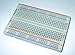 BB400 Solderless Plug-in BreadBoard, 400 tie-points, 4 power rails, 3.3 x 2.1 x 0.3in (84 x 54 x 9mm)