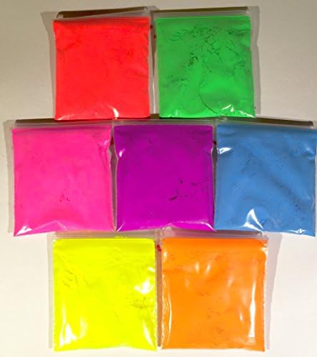 Bright DIY Soap Makings Colorant Matte Pigment - Orange, Pink, Green, Purple, Saturn Yellow, Red, Blue (5 gram bags)