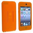eForCity Premium Silicone Skin Case Compatible With Apple&reg; iPod touch&reg; 1st gen and Gen2, Orange