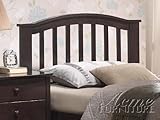 Twin Size Bedroom Headboard in Walnut Finish by Acme