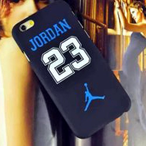 SamWay Apple iPhone 5S Luminous Case,NBA Super Star Air Jordan Michael Jordan Glow in the Dark Luminous for Apple iPhone 5S (Black+Blue)