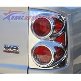 2005-UP Dodge Dakota Chrome Tail Light Covers 2PC by CWZ