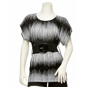 Buy 2b Belted Mesh Tunic by bebe