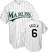 Dan Uggla Florida Marlins Home MLB Replica Jersey