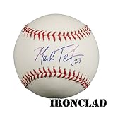 Mark Teixeira Signed Ball w/ #