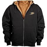 Reebok Anaheim Ducks Craftsman Thermal Lined Hooded Sweatshirt Xx Large