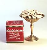 Chocolate Peppermint Bark in Keepsake Tin - 12oz - Holiday Candy - Christmas Candy