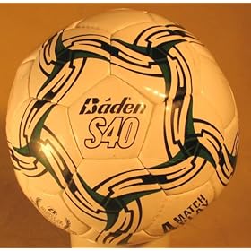 Baden S40-03 Synthetic Leather Size 4 Soccer Ball